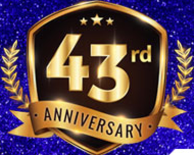 43rd Anniversary