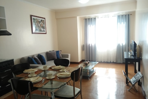 One bedroom living and dining