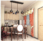 Kitchen and dining