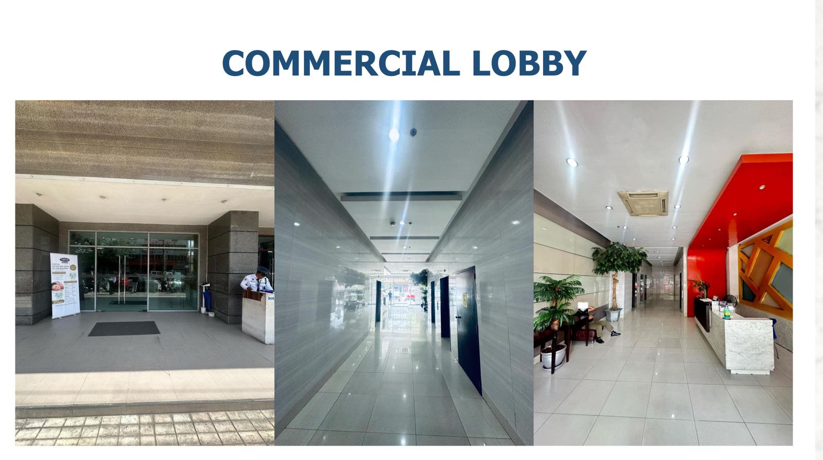 Commercial lobby